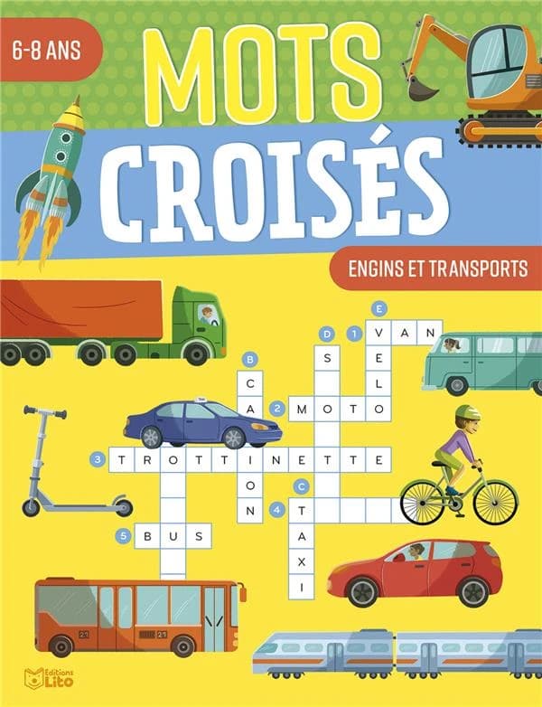 Mots croisés : Engins et transports