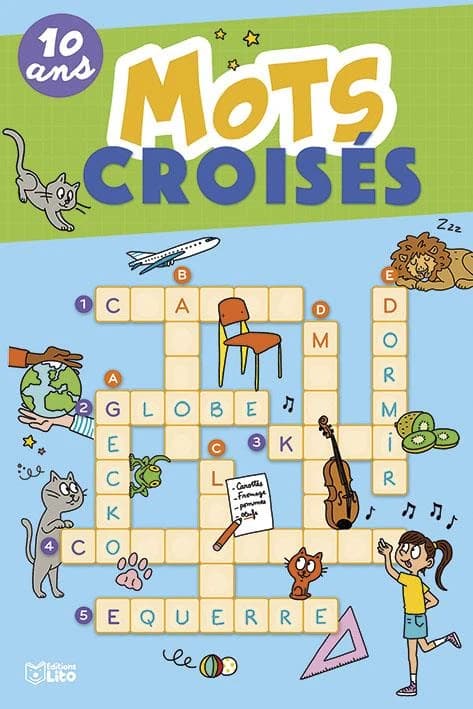Mots croisés 10 ans
