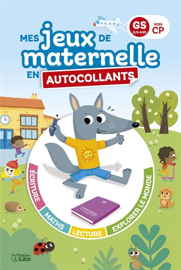 Mes jeux de maternelle en autocollants : GS vers CP