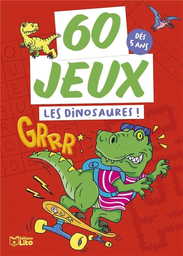 60 jeux : Les dinosaures !