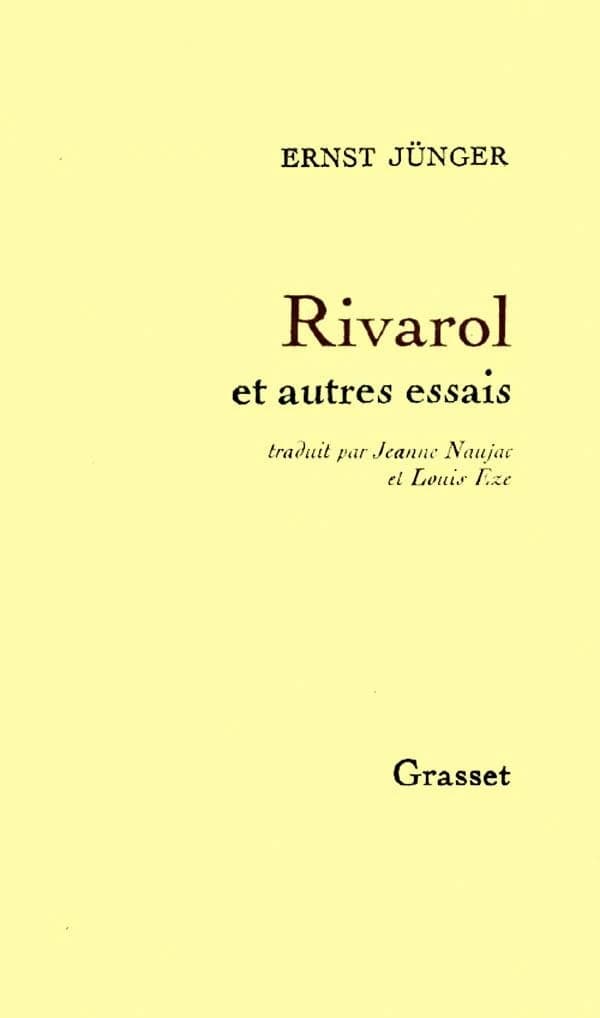 Rivarol : et autres essais