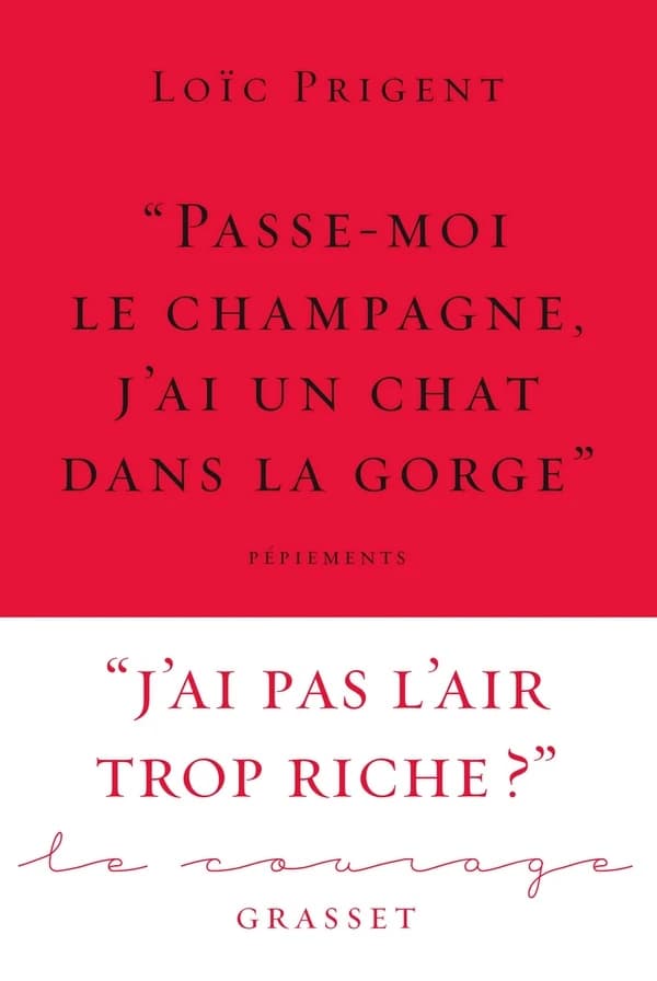 "Passe-moi le champagne, j'ai un chat dans la gorge" : pépiements