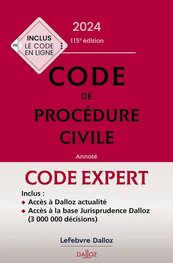 Code de procédure civile : Annoté