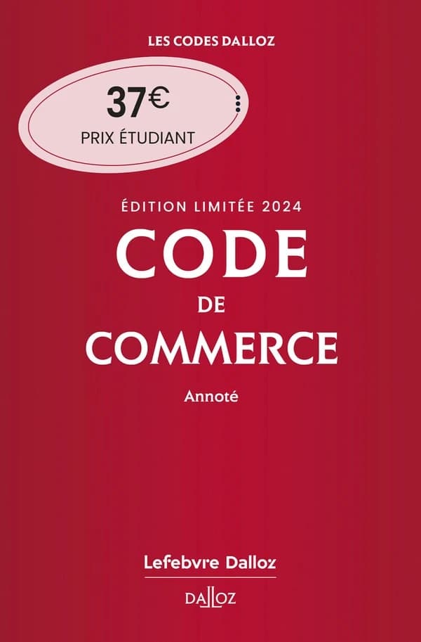Code de commerce : annoté