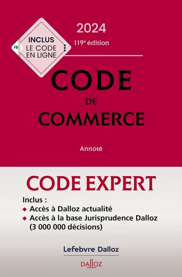 Code de commerce (édition 2024)