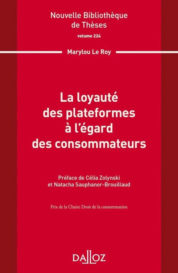 La loyauté des plateformes à l'égard des consommateurs