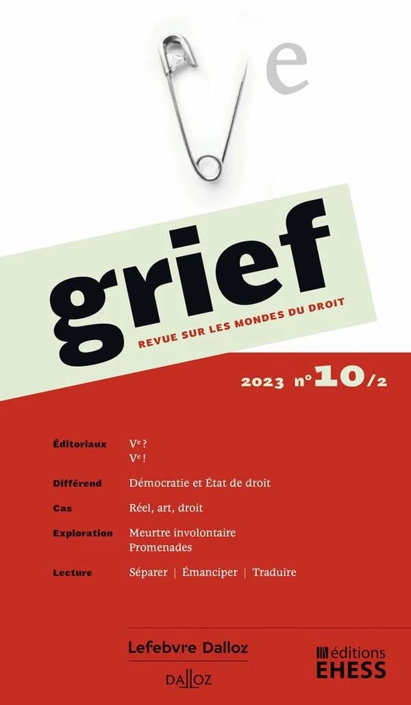 Revue sur les mondes du droit n.10