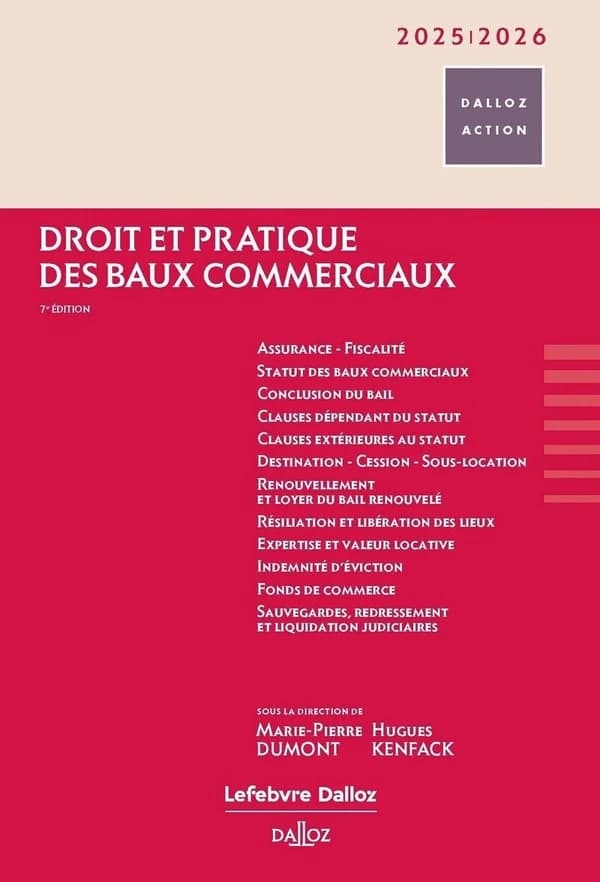 Droit et pratique des baux commerciaux (7e éd., 1er octobre 2024)