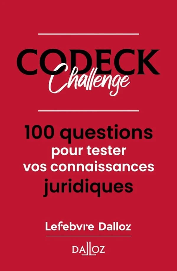 CoDeck Challenge : 100 cartes juridiques et ludiques