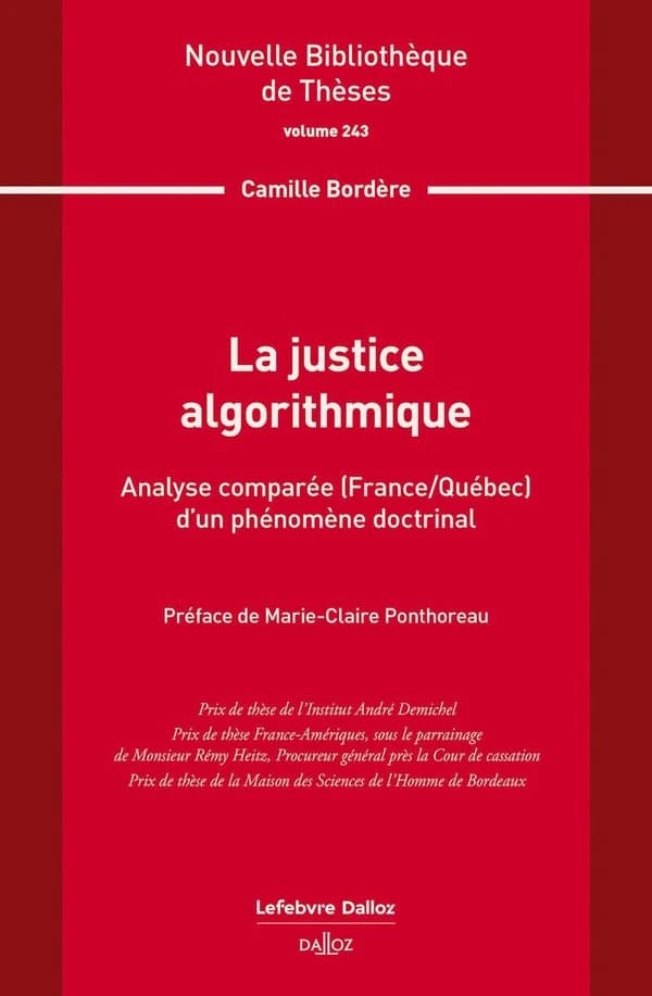 La justice algorithmique : Analyse comparée (France