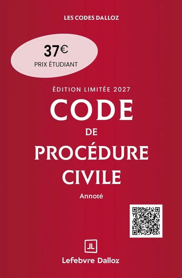 Code de procédure civile : Annoté (édition 2027)