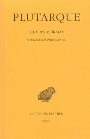 Opinions des philosophes