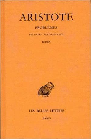 Problèmes. Tome III, sections XXVIII à XXXVIII et index