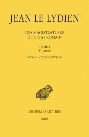 Des magistratures de l'État romain. Tome I
