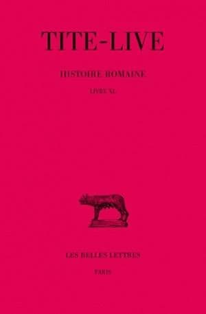 Histoire romaine. Tome XXX, Livre XL