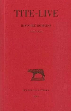 Histoire romaine. Tome XXIX, Livre XXXIX