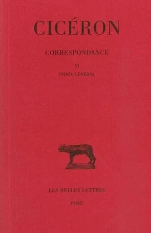 Correspondance Tome XI : Texte établi et traduit par L.A. Constans.
