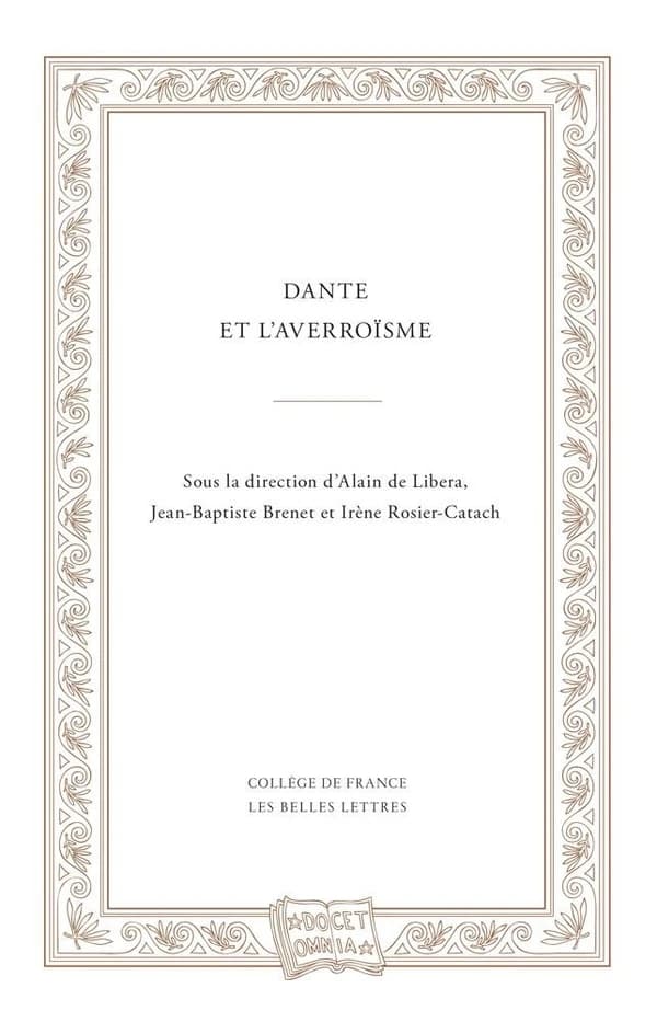 Dante et l'averroïsme