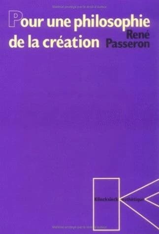 Pour une philosophie de la création