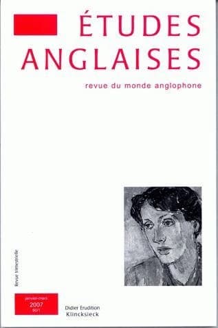 Etudes anglaises n.60.1 : Janvier 2007