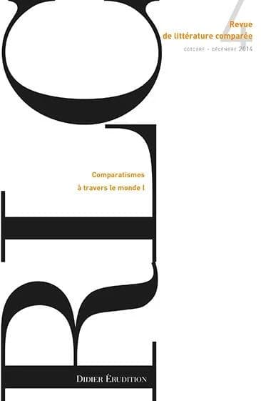 Comparatismes à travers le monde I
