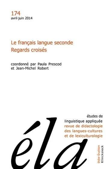Le français langue seconde : regards croisés