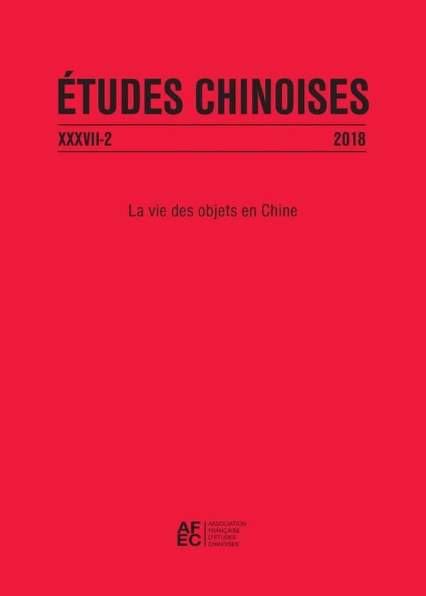 Etudes chinoises xxxvii-2 (2018)