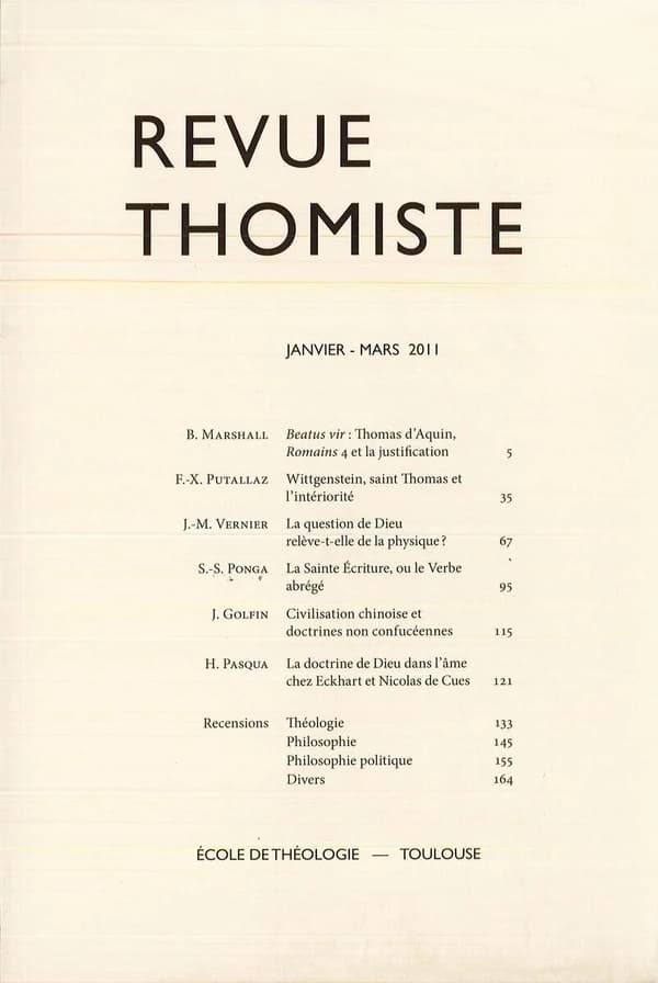 Revue thomiste