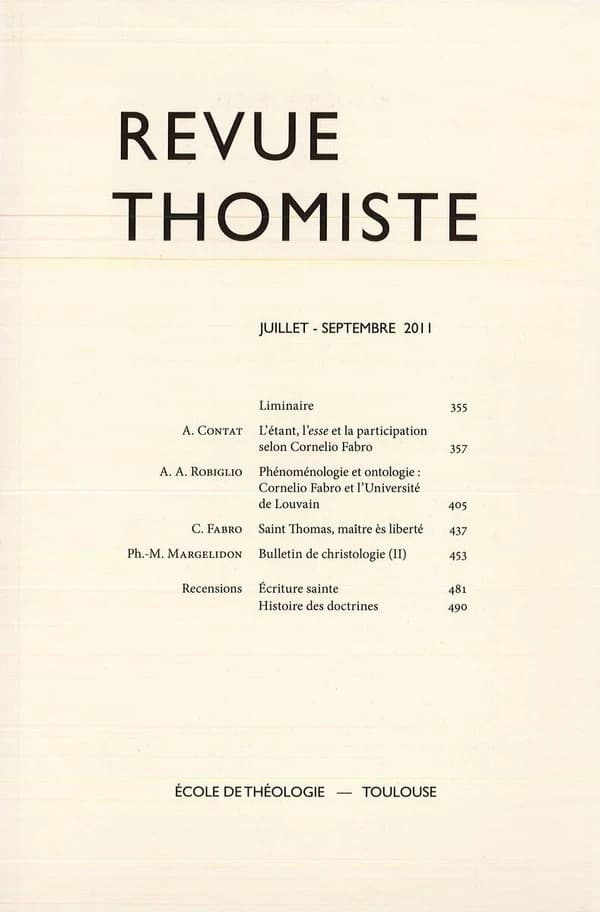 Revue thomiste