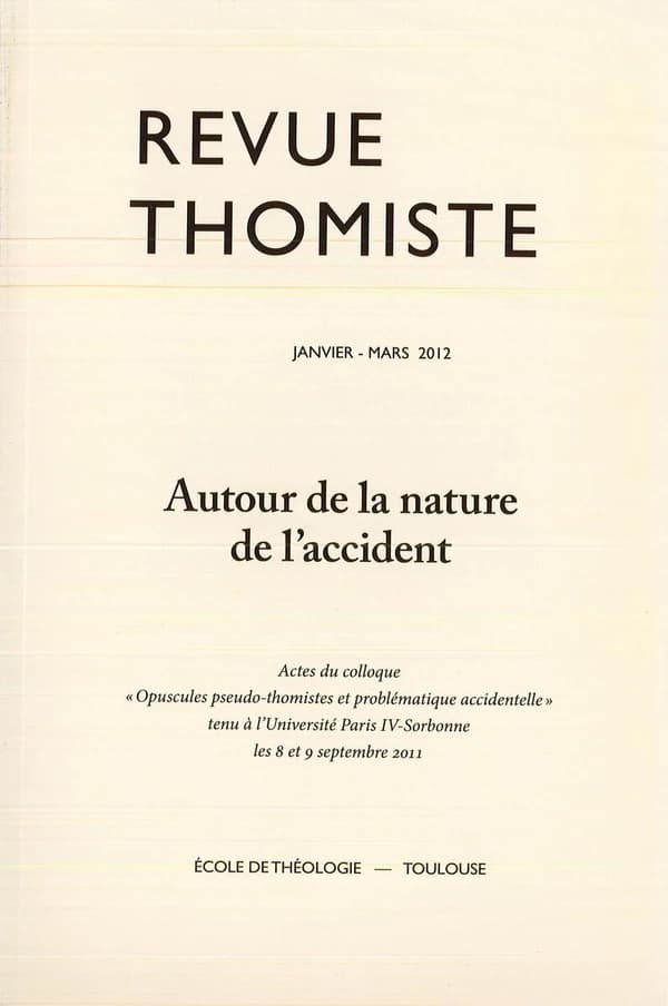 Revue thomiste