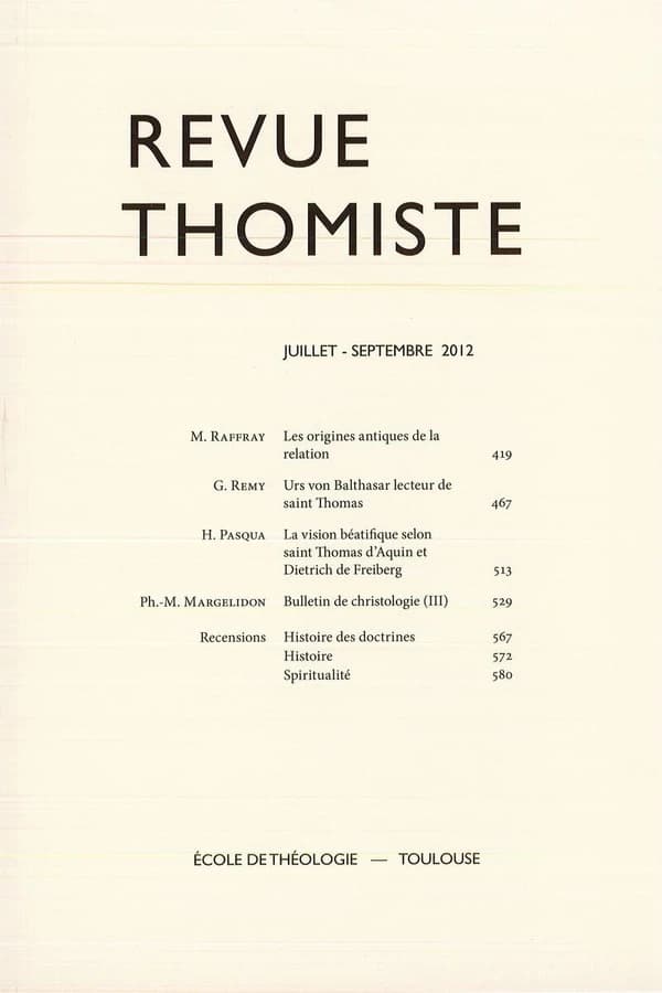 Revue thomiste