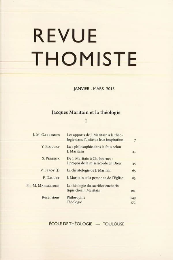Revue thomiste