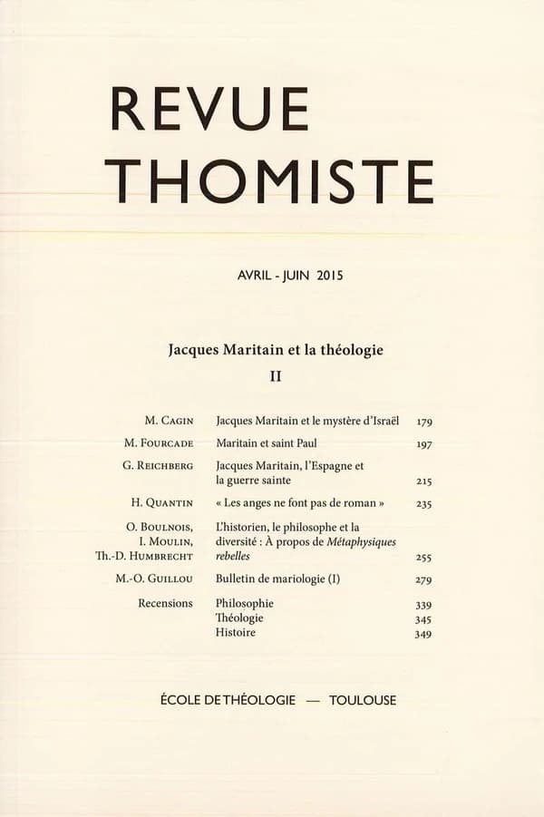Revue thomiste