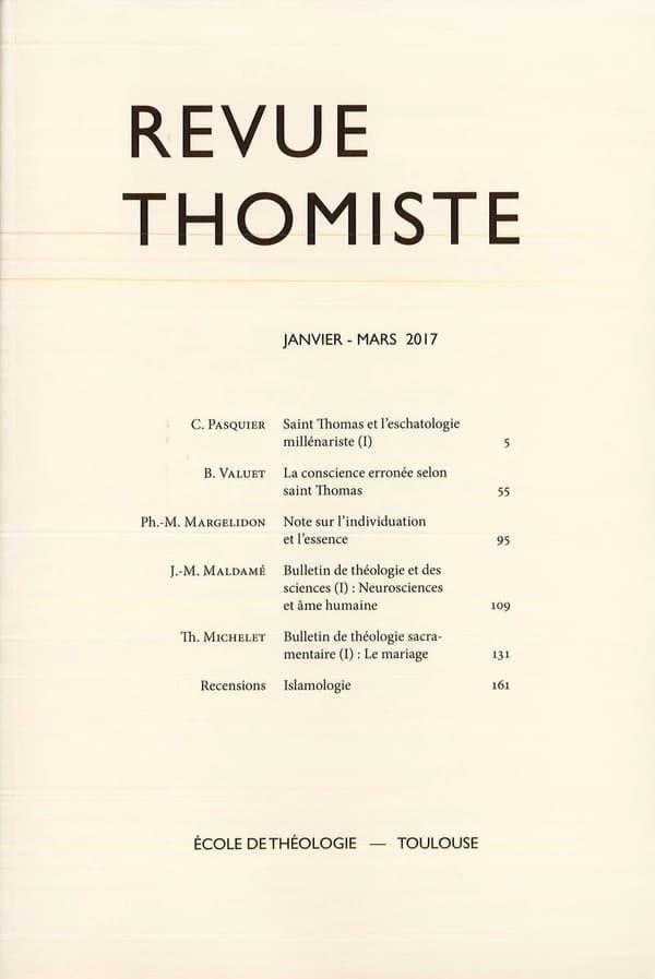 Revue thomiste