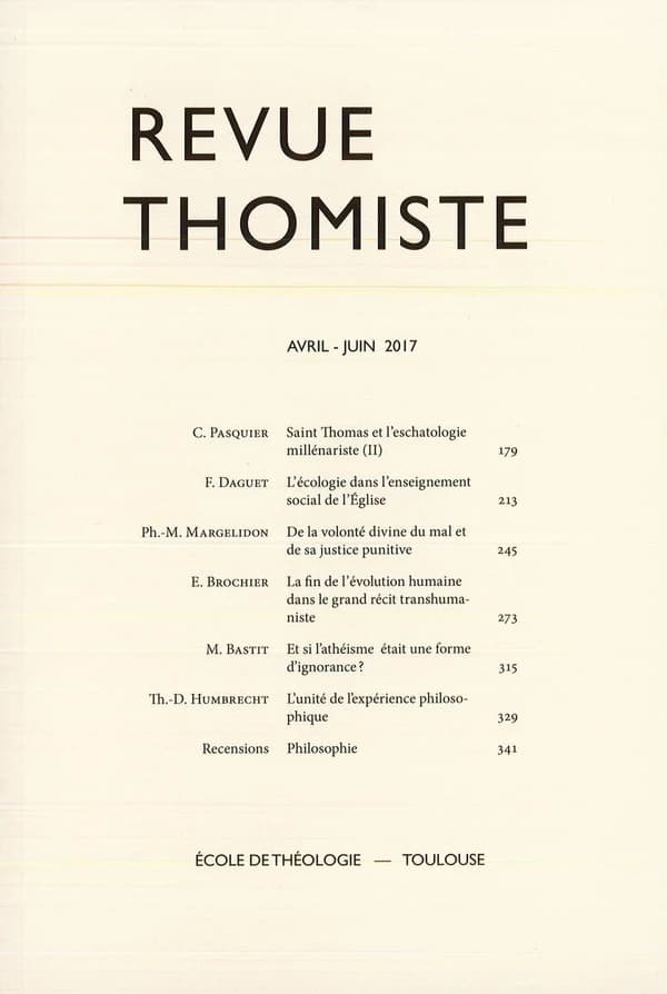 Revue thomiste