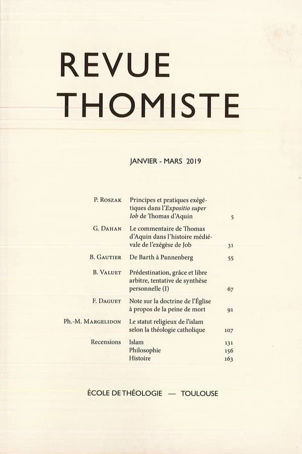 Revue thomiste
