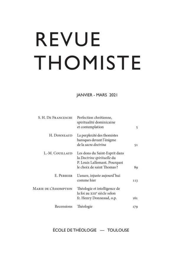 Revue thomiste