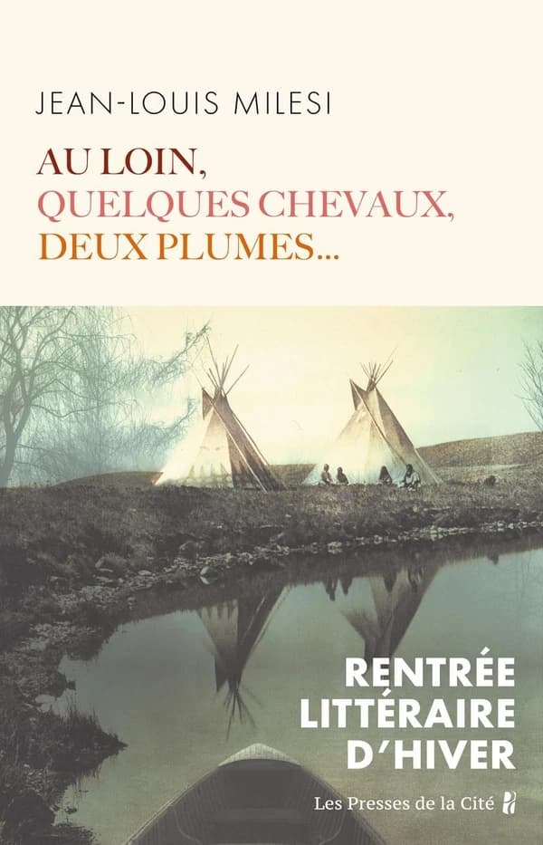 Au loin, quelques chevaux, deux plumes : roman