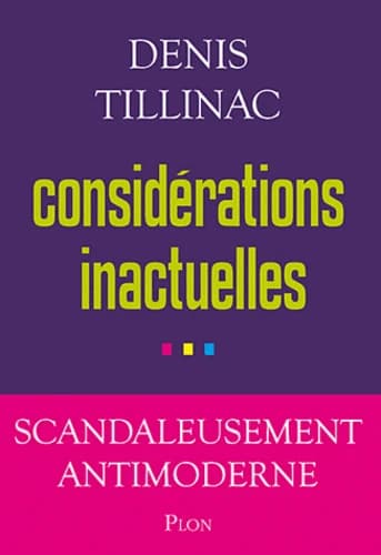 Considérations inactuelles