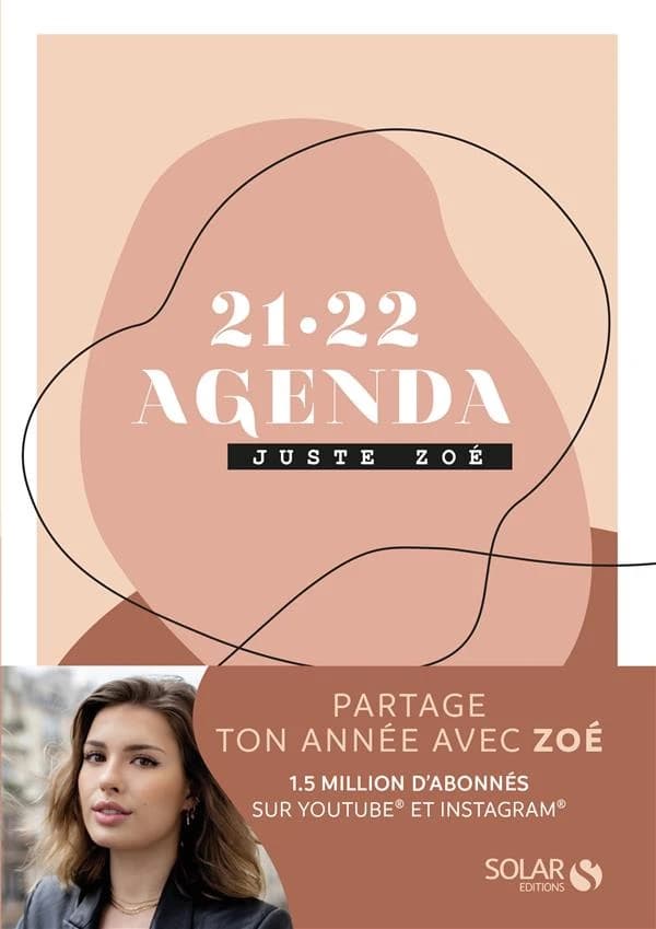 Agenda juste Zoé (édition 2021