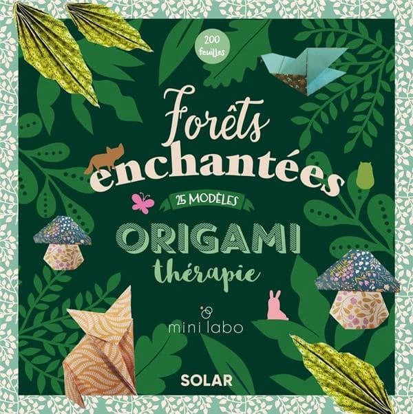 Origamitherapie forêts enchantées : [Image à découper]