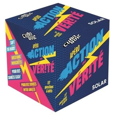Cuboquiz : Apéro action vérité