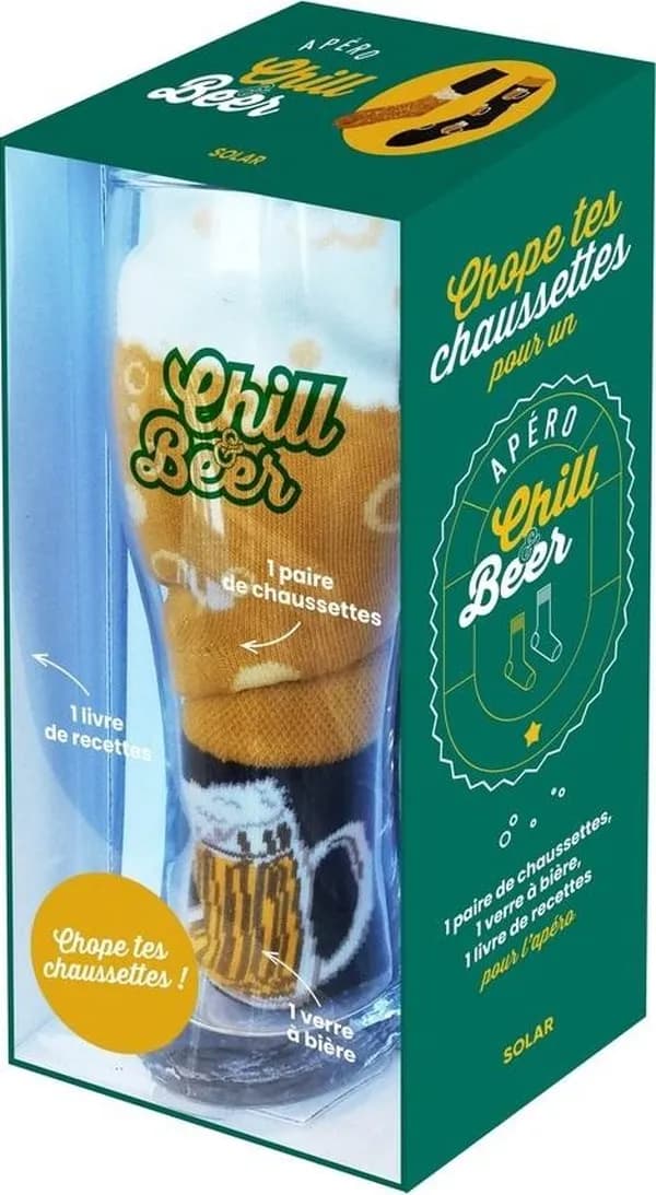 Chope tes chaussettes pour un apéro Chill & Bear