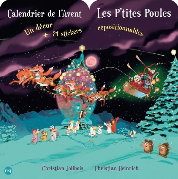 Les P'tites Poules : calendrier de l'Avent (édition 2017)