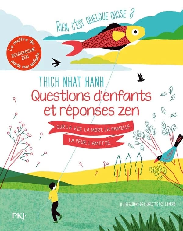 Rien, c'est quelque chose ? : questions d'enfants et réponses zen : sur la vie, la mort, la famille, la peur, l'amitié : rien c'est quelque chose ?