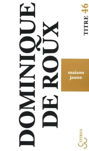 Maison jaune