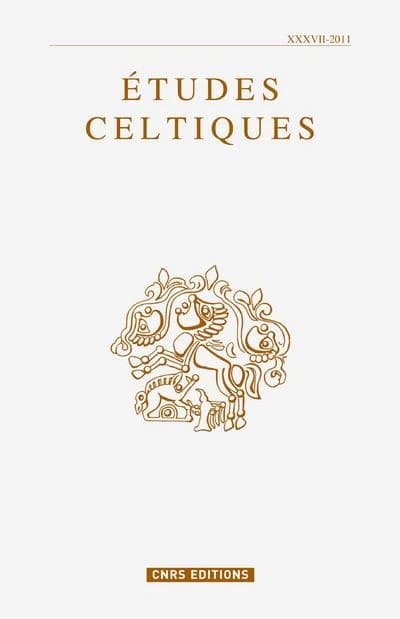 Etudes celtiques N° 37