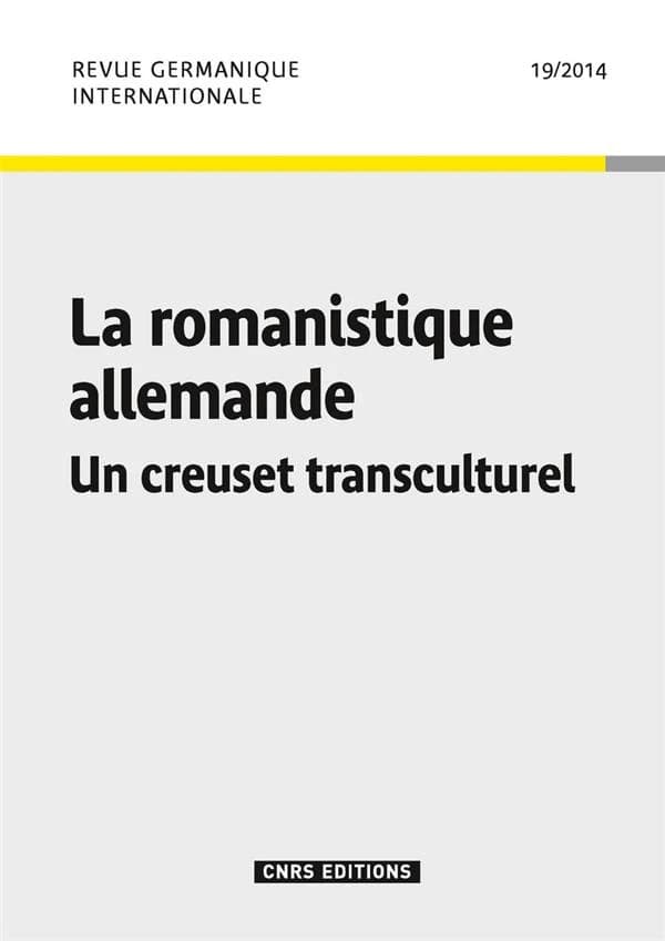 La romanistique allemande : un creuset transculturel