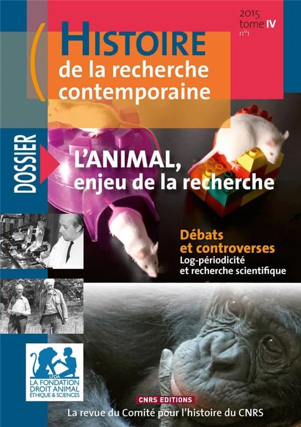 L'animal, enjeu de la recherche