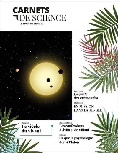 Carnets de science : la revue du CNRS.. automne-hiver 2016. Dossier : Le siècle du vivant